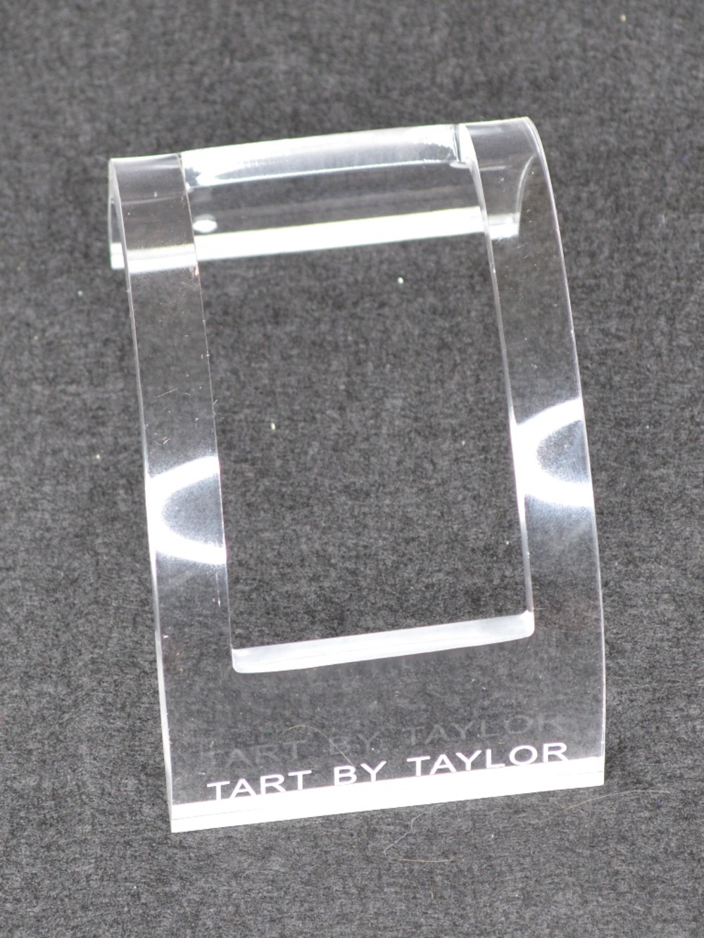 Tart by Taylor Acrylic Drink Coaster Holder - U Shaped Coaster Display - New